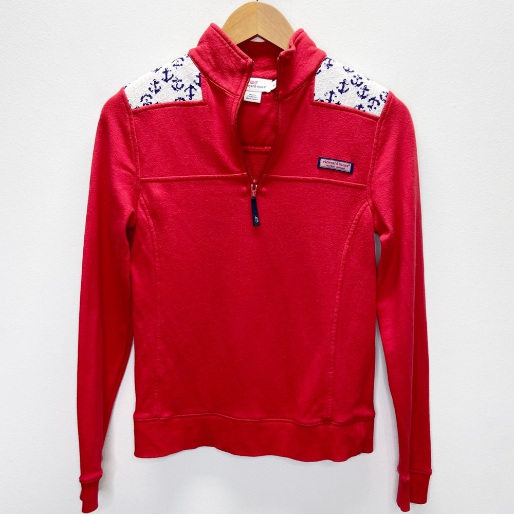Women's Red Pullover by Vineyard Vines